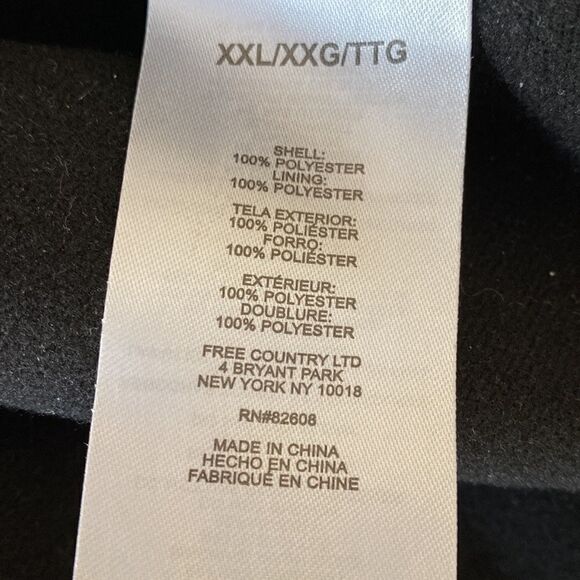 Free Country Men's Base Camp II Softshell Jacket Size XXL - Picture 10 of 13